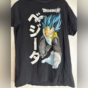 Dragonball Z Super Tshirt Men’s Medium Super Saiyan God Vegeta Blue Form.